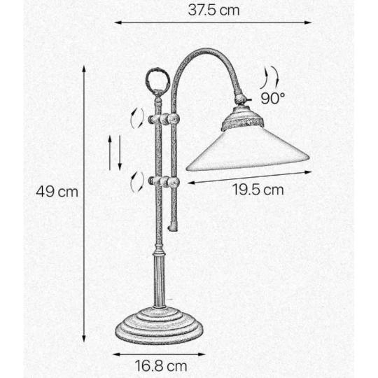 klasicky styl mediteranska medena stolna lampa skleneny kryt elegantne mestske antikovy okraj prazdninovy dom kancelarske osvetlenie rustikalny stary starodavny mliecne sklo sedliacky dom balatonfelvidek interier design rozmery.jpg
